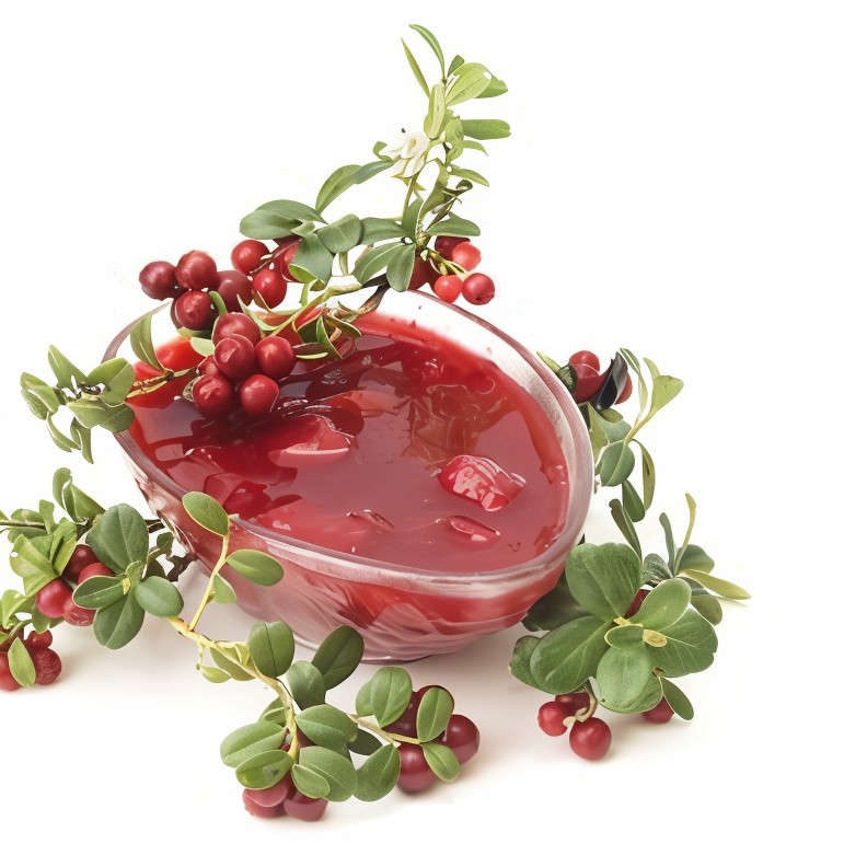 Клюквенно-абрикосовый соус с луком шалот