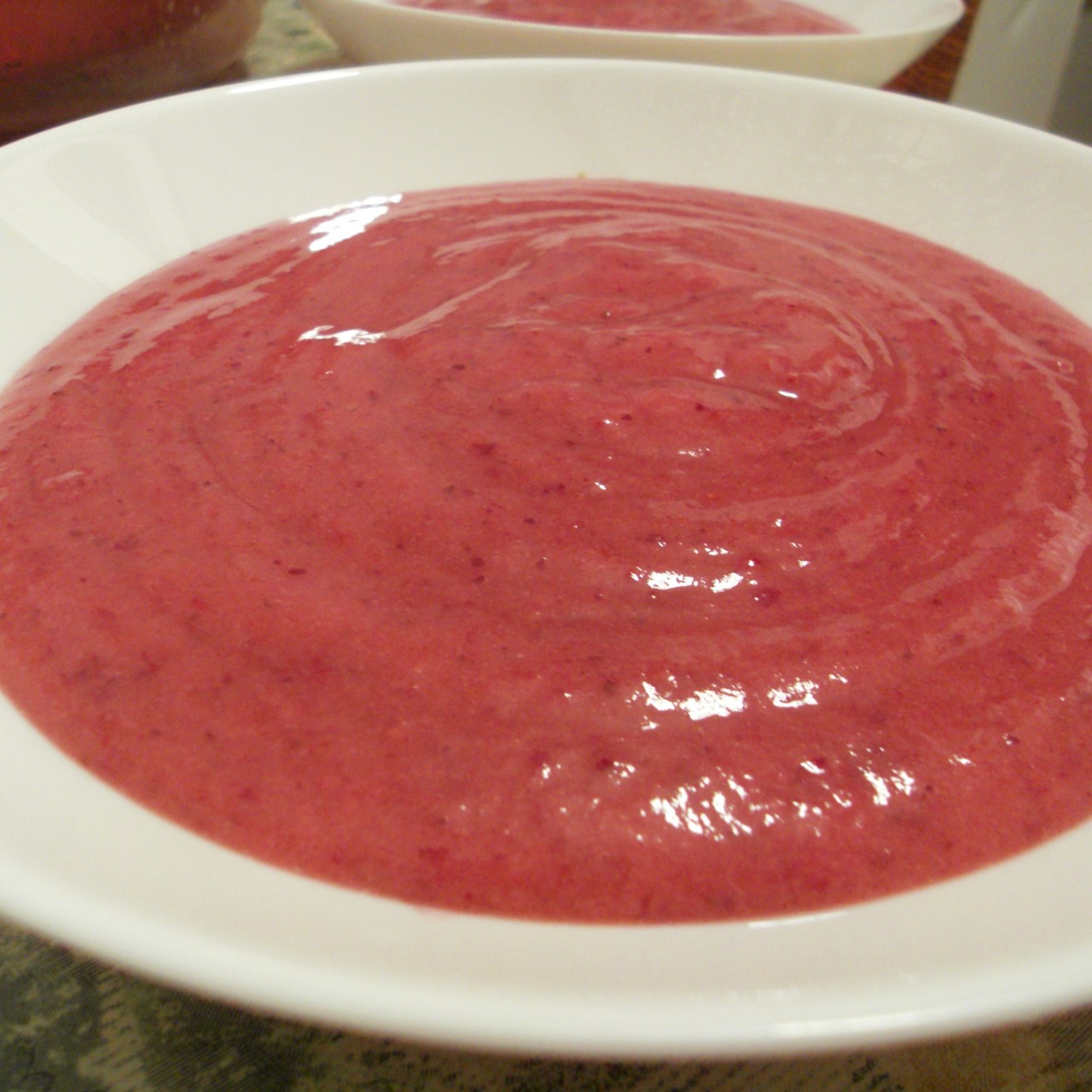 Клюквенное мороженое