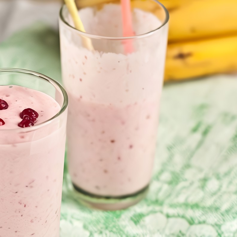 Клубничный коктейль