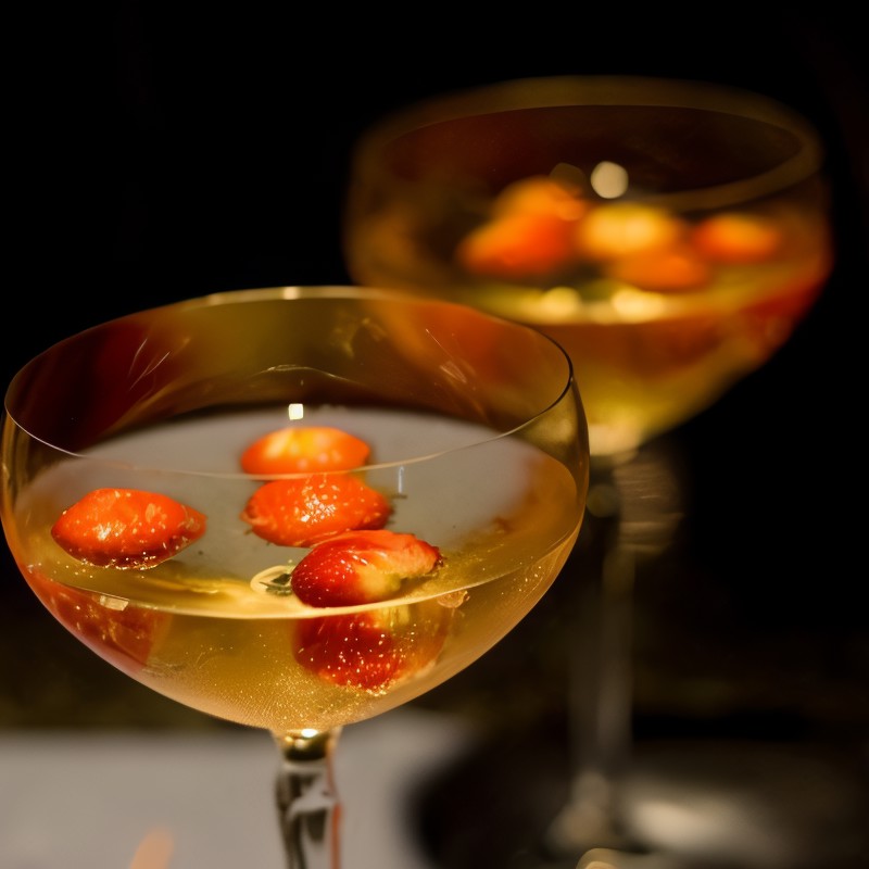 Клубничный крюшон