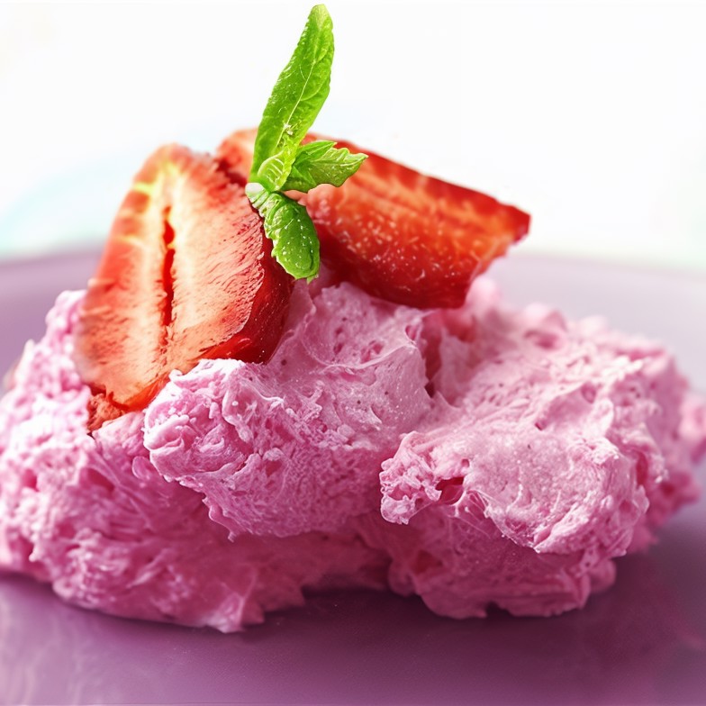 Клубничный мусс с ликером