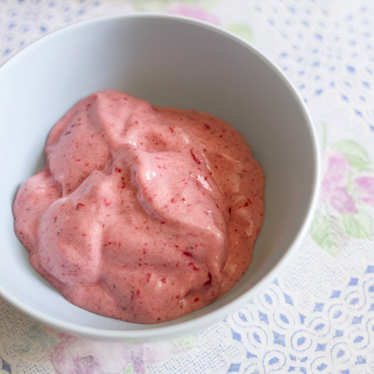 Клубнично-банановый сорбет