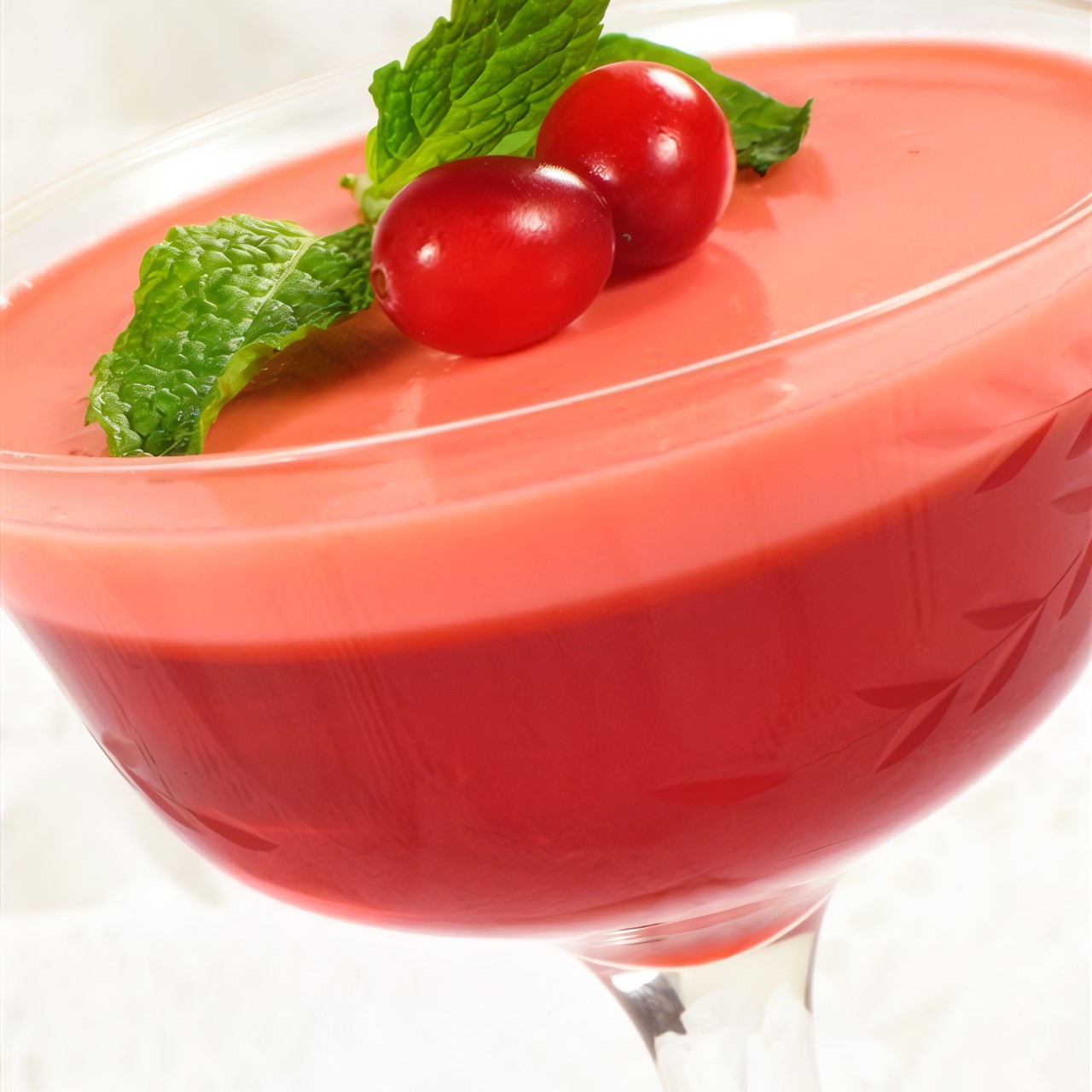 Клубнично–йогуртовое желе