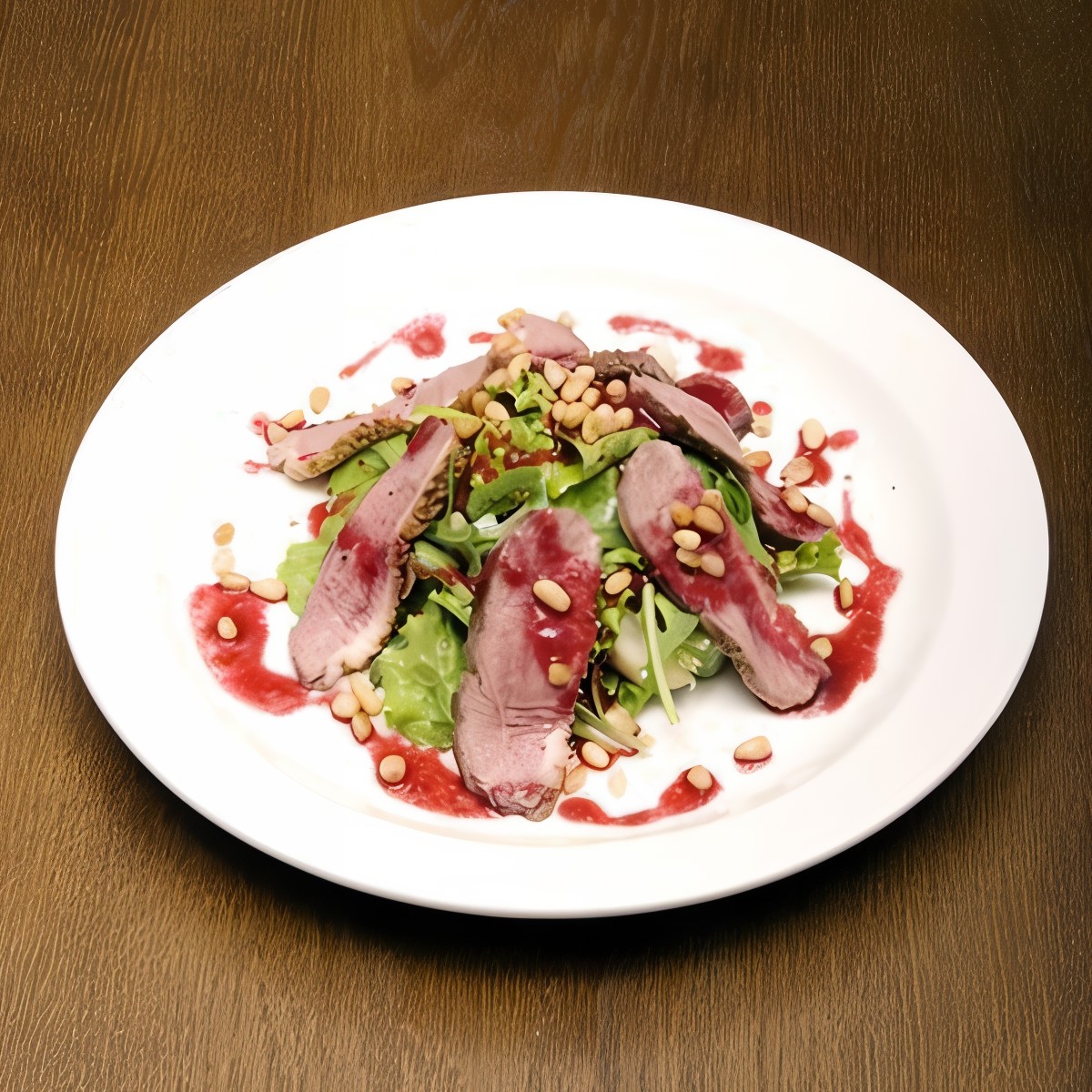 Клубнично-медовая салатная заправка