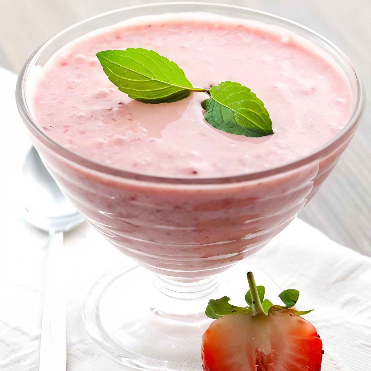 Клубничное мороженое с бальзамическим уксусом