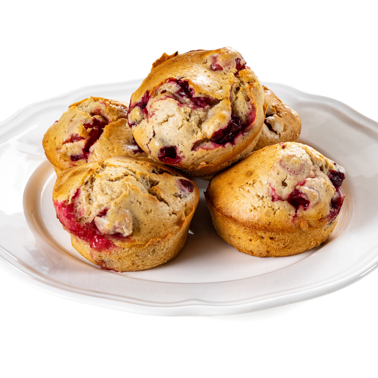 Клюквенные маффины