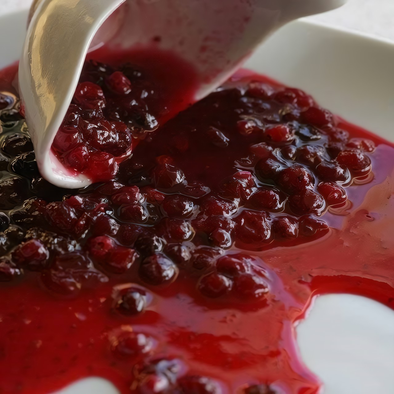 Клюквенный соус к мясу