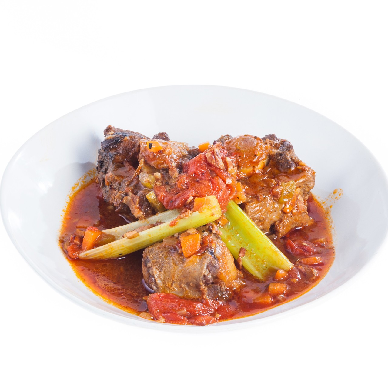 Итальянское мясное рагу кода алла ваччинара