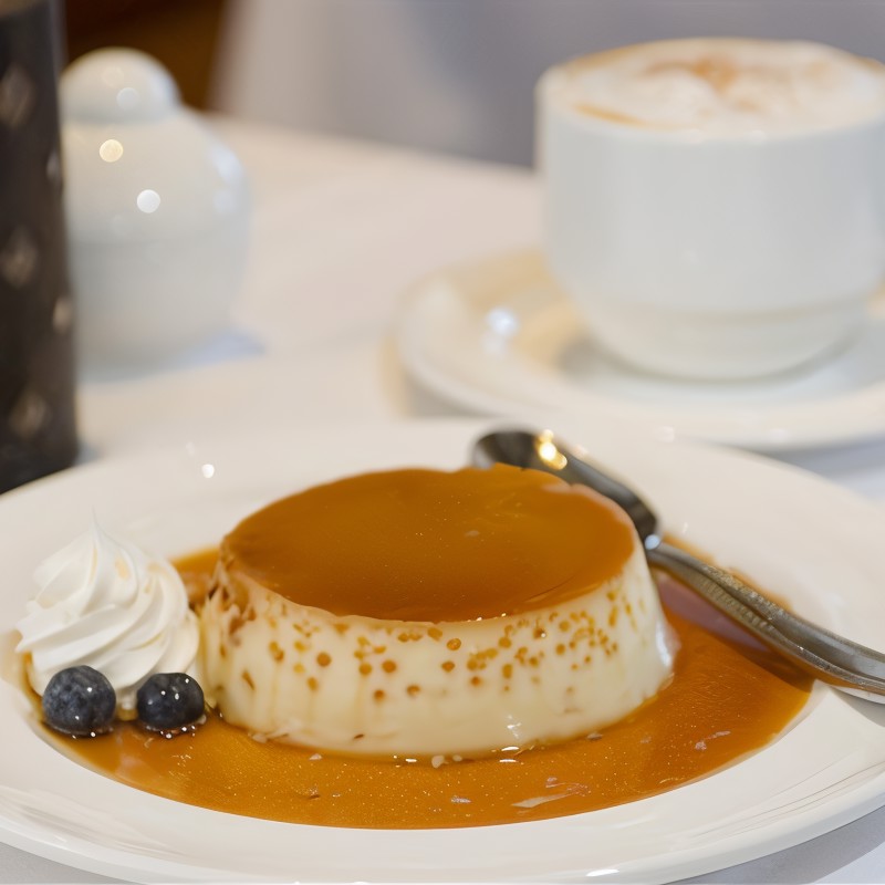 Кофейный флан