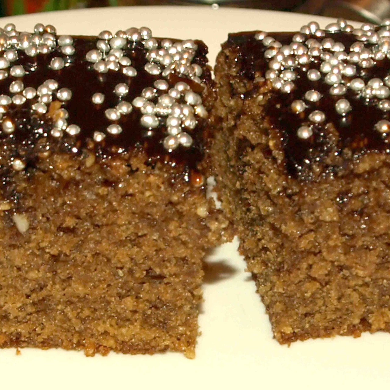 Кофейный кекс с миндалем и кешью