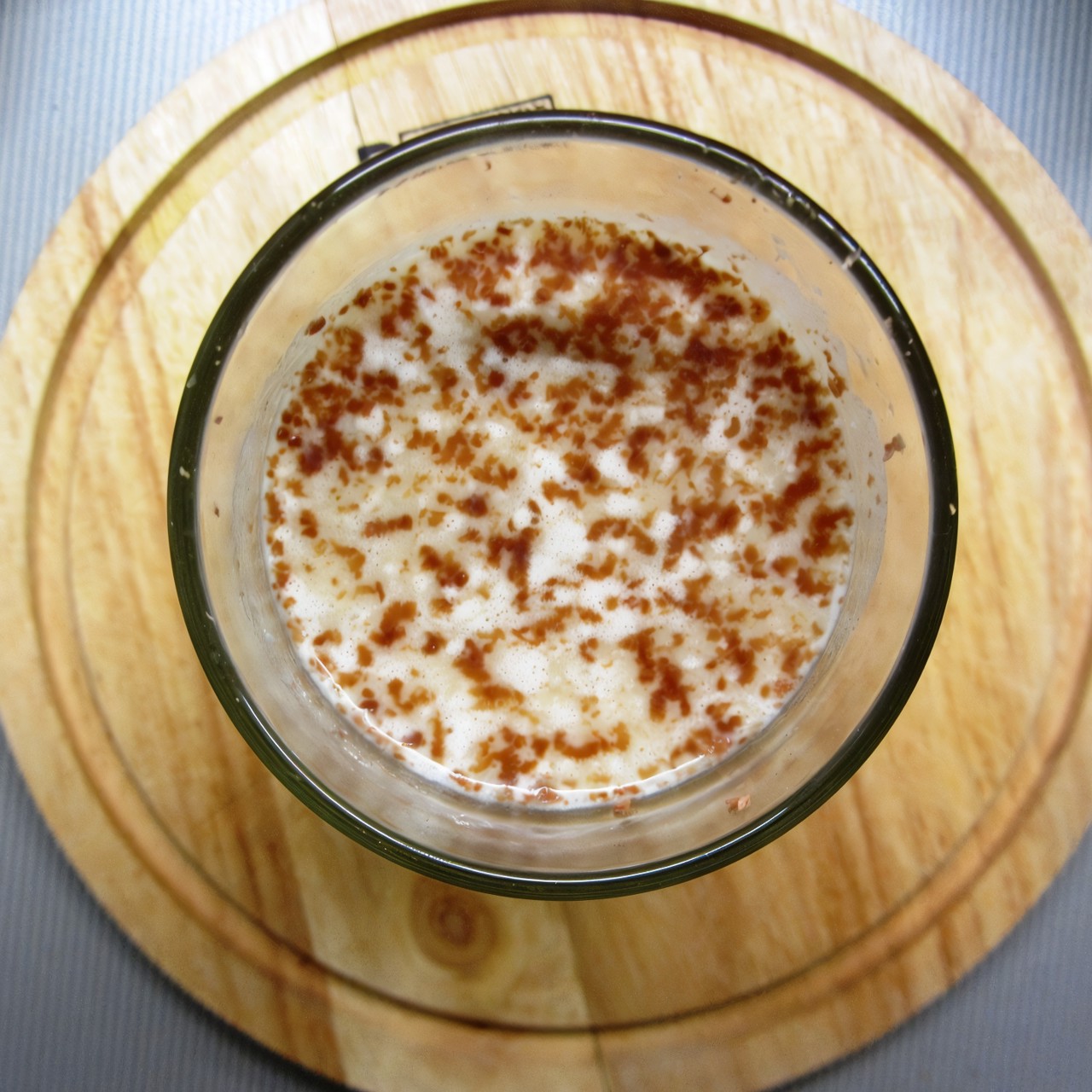 Кофейный смузи с шоколадом и бананом