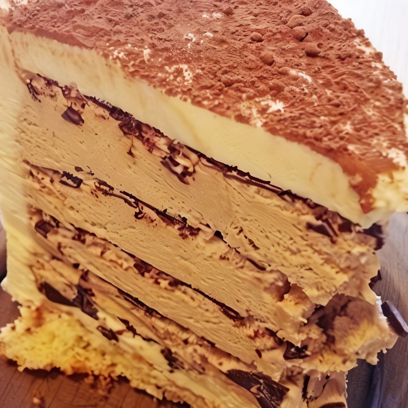 Кофейный торт с шоколадом