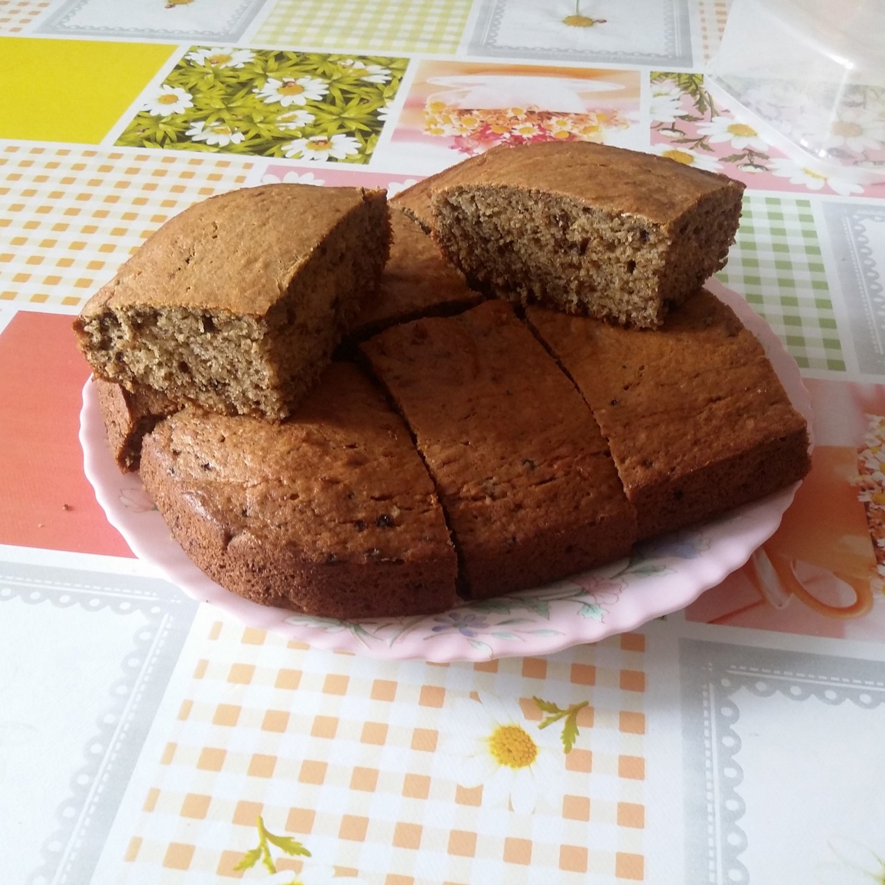 Кофейно-банановый кекс