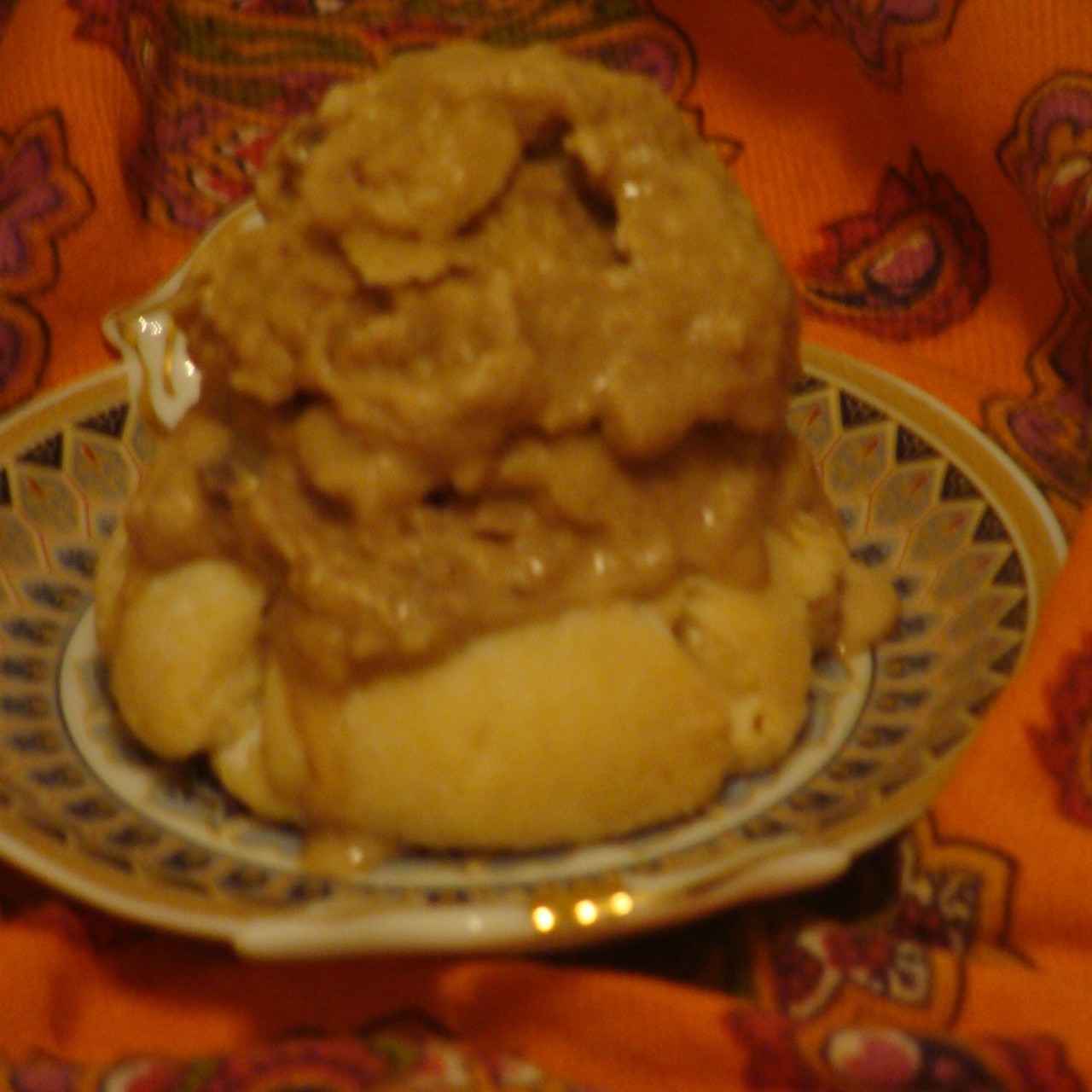 Кофейное мороженое по-восточному с духом Шотландии