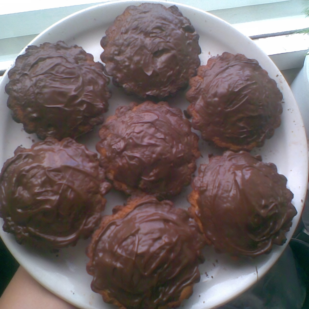 Кофейные кексы с изюмом