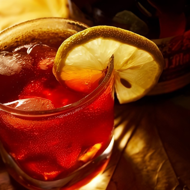 Коктейль «Солнце и тень» (Sol y sombra)