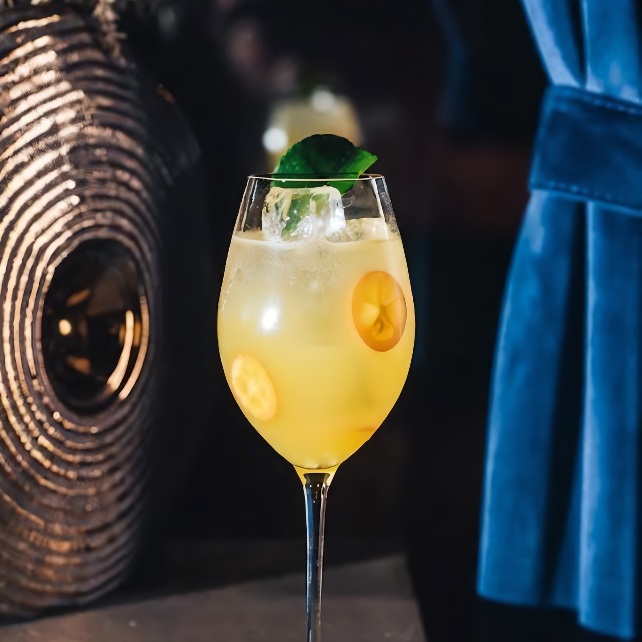 Коктейль «Юдзу и кумкват»