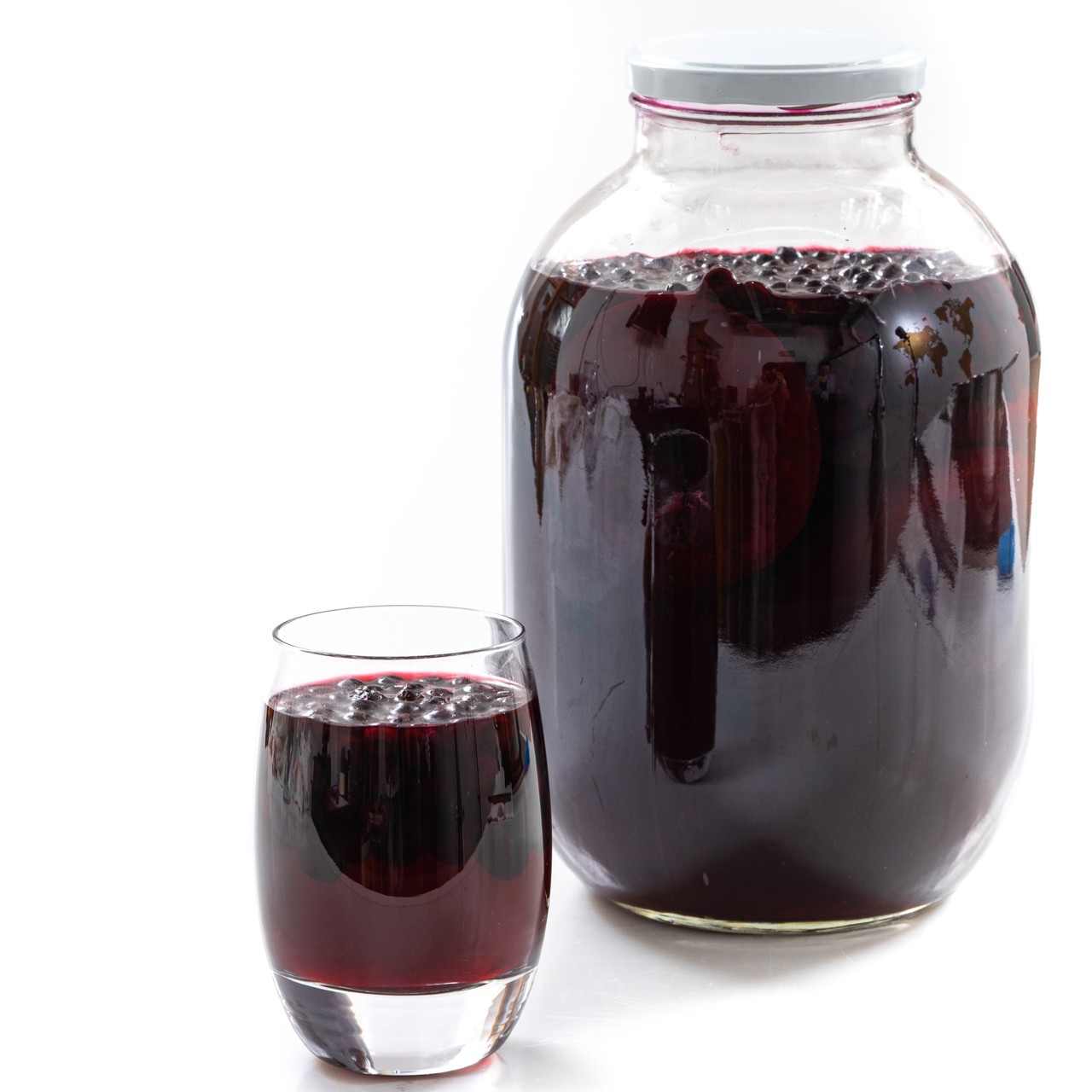 Компот из черноплодной рябины на зиму