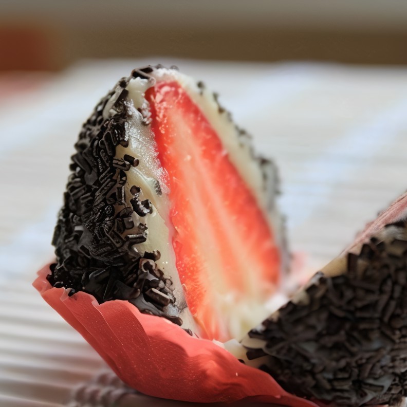 Конфеты из натуральной клубники