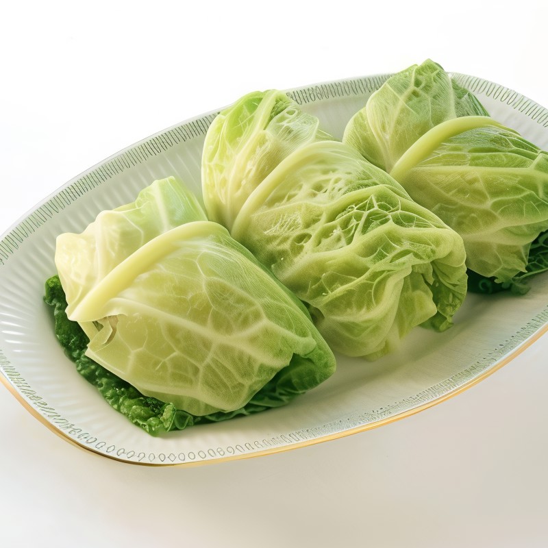 Конвертики из мангольда с начинкой из цукини, сыра и кедровых орешков