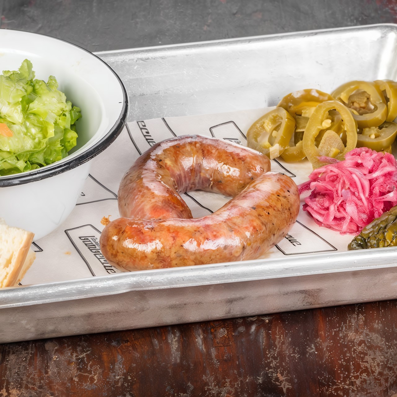 Копченые говяжьи колбаски