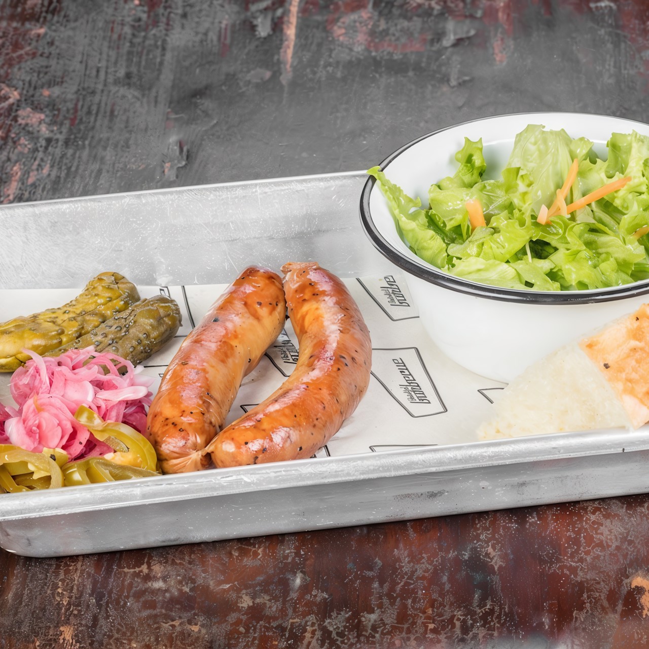 Копченые куриные колбаски