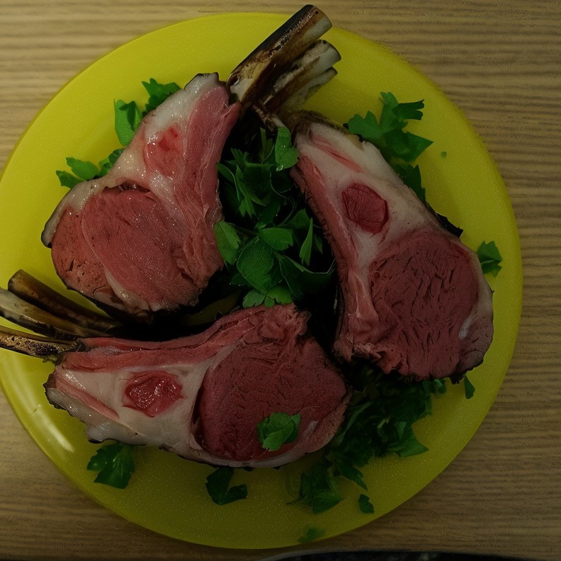 Корейка ягненка sous-vide