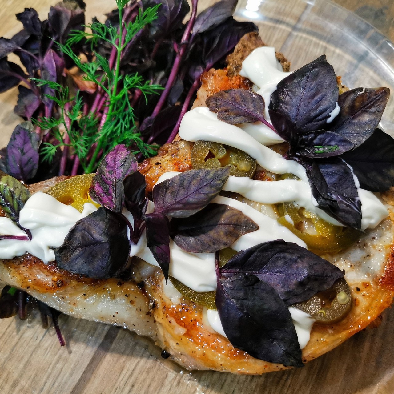 Корейка на сковороде