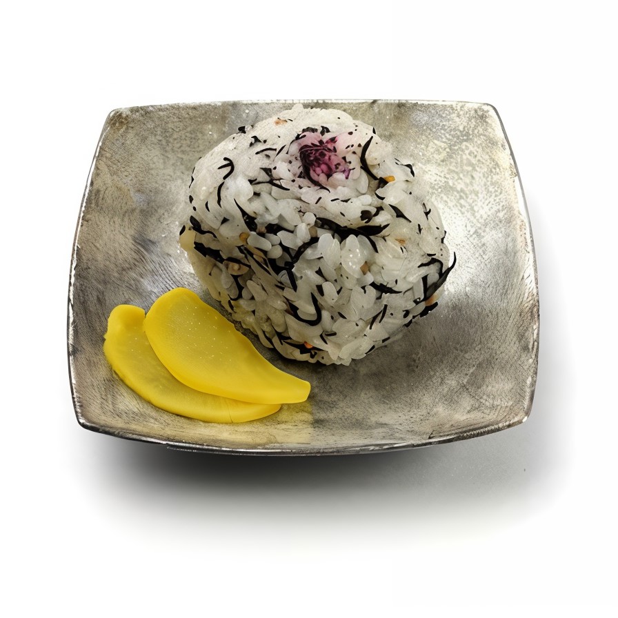 Кососовые суши с малиной и апельсинами