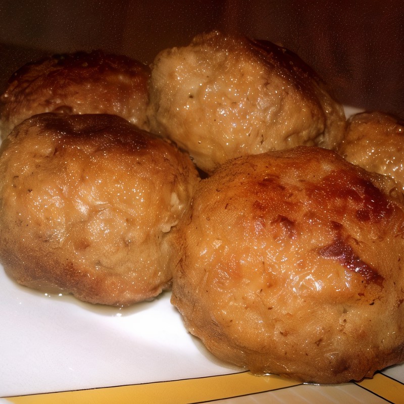 Котлеты из свинины и говядины с карри