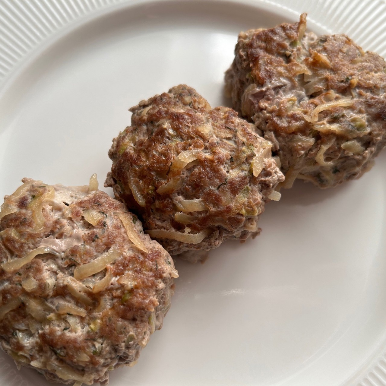 Котлеты с кабачком и картофелем