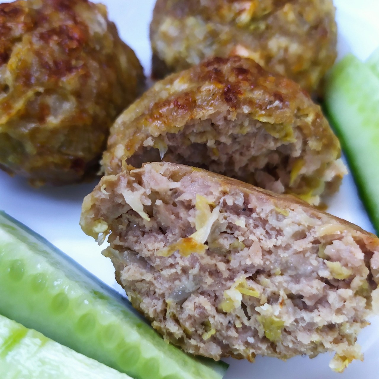 Котлеты с пекинской капустой