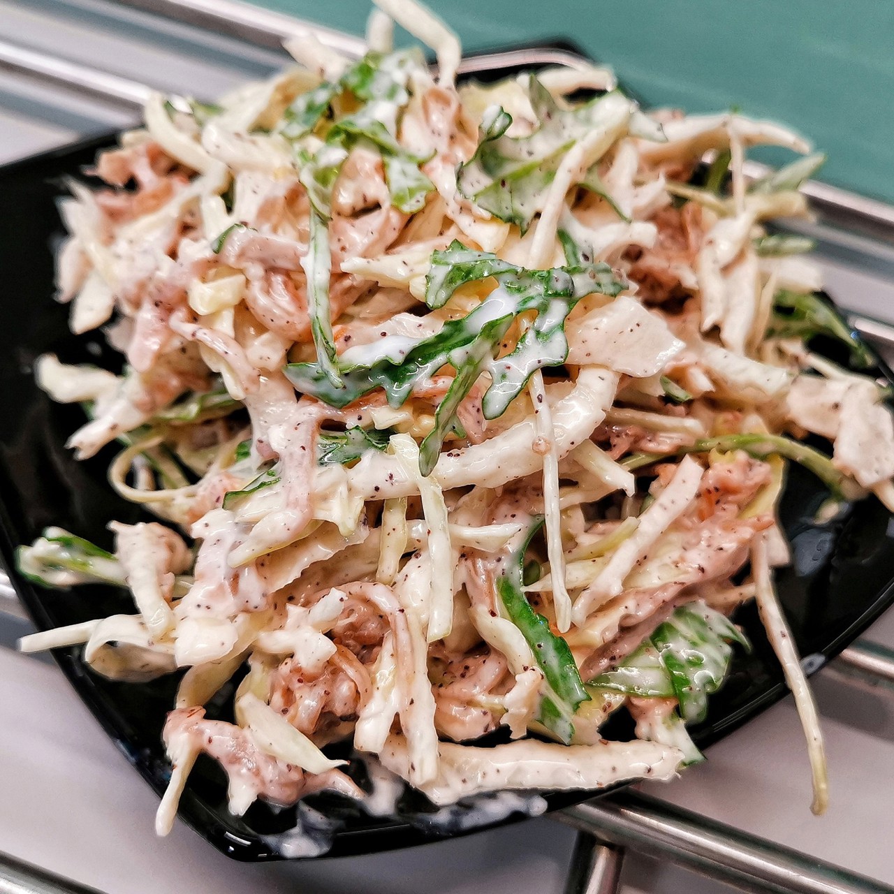 Коулсло с баклажаном