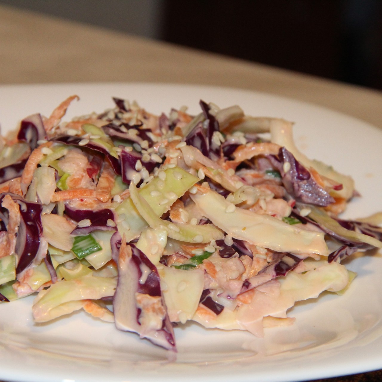 Коулсло с редисом