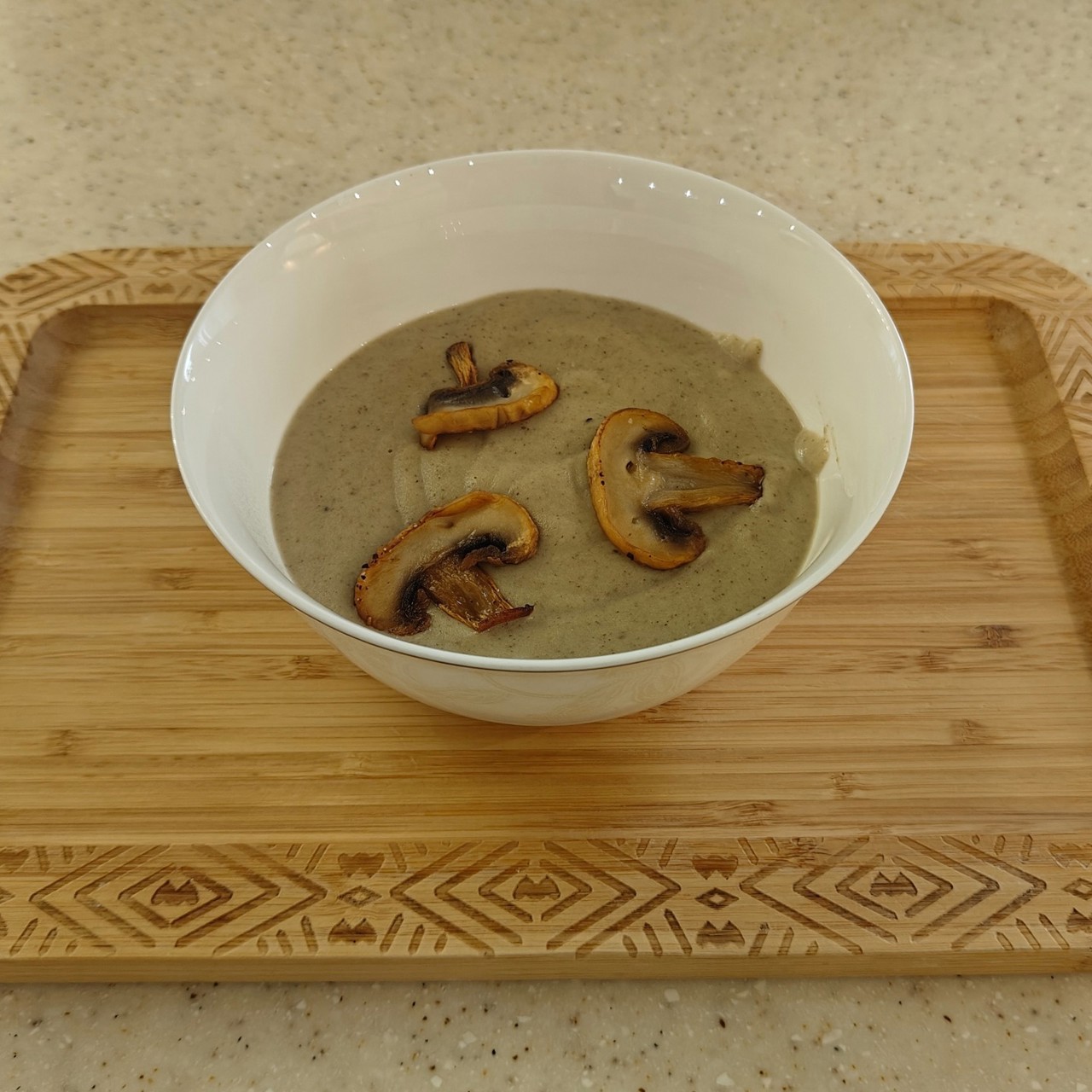 Крем-суп из шампиньонов