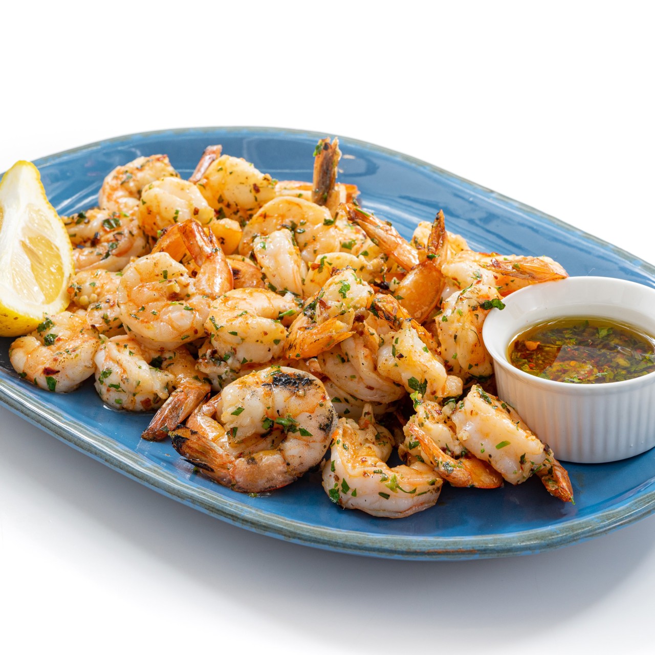 Креветки на мангале