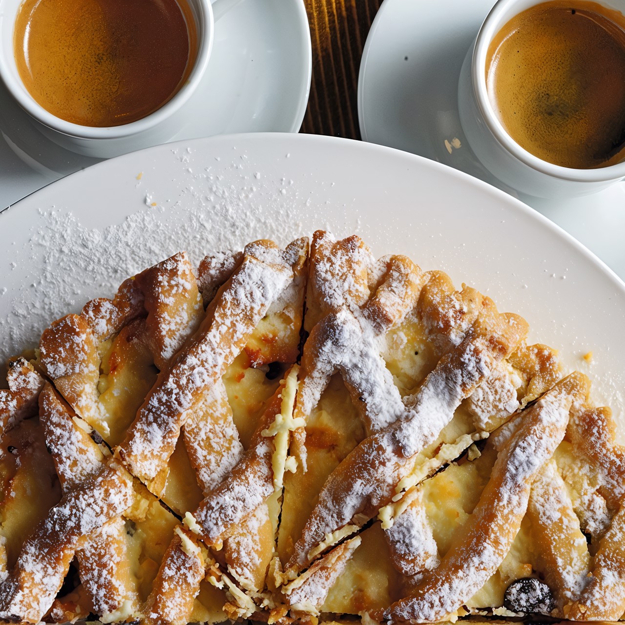 Кростата с рикоттой