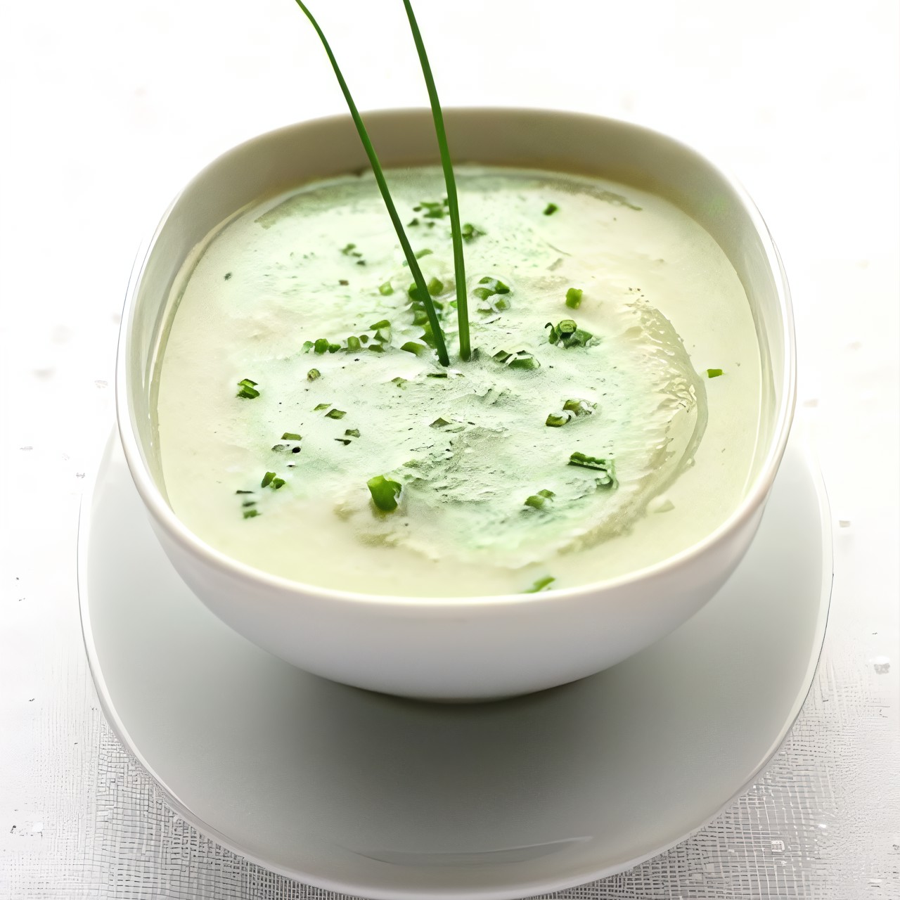 Кубинский суп из цветной капусты с сырным соусом