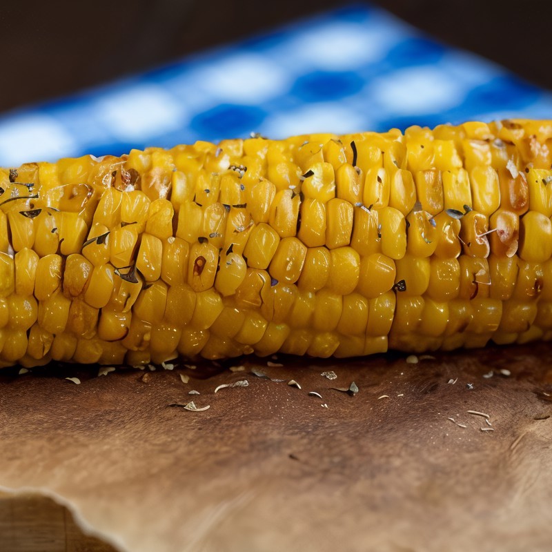 Кукуруза на гриле с орегано