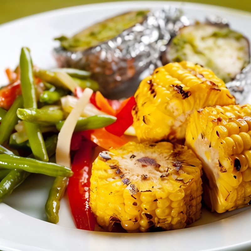 Кукуруза на гриле в остром масле