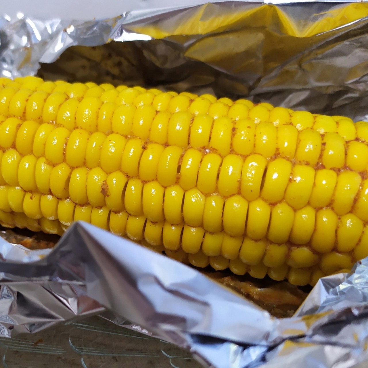 Кукуруза в фольге в духовке