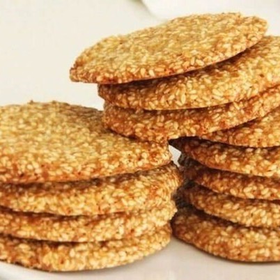 Кунжутное печенье за 15 минут