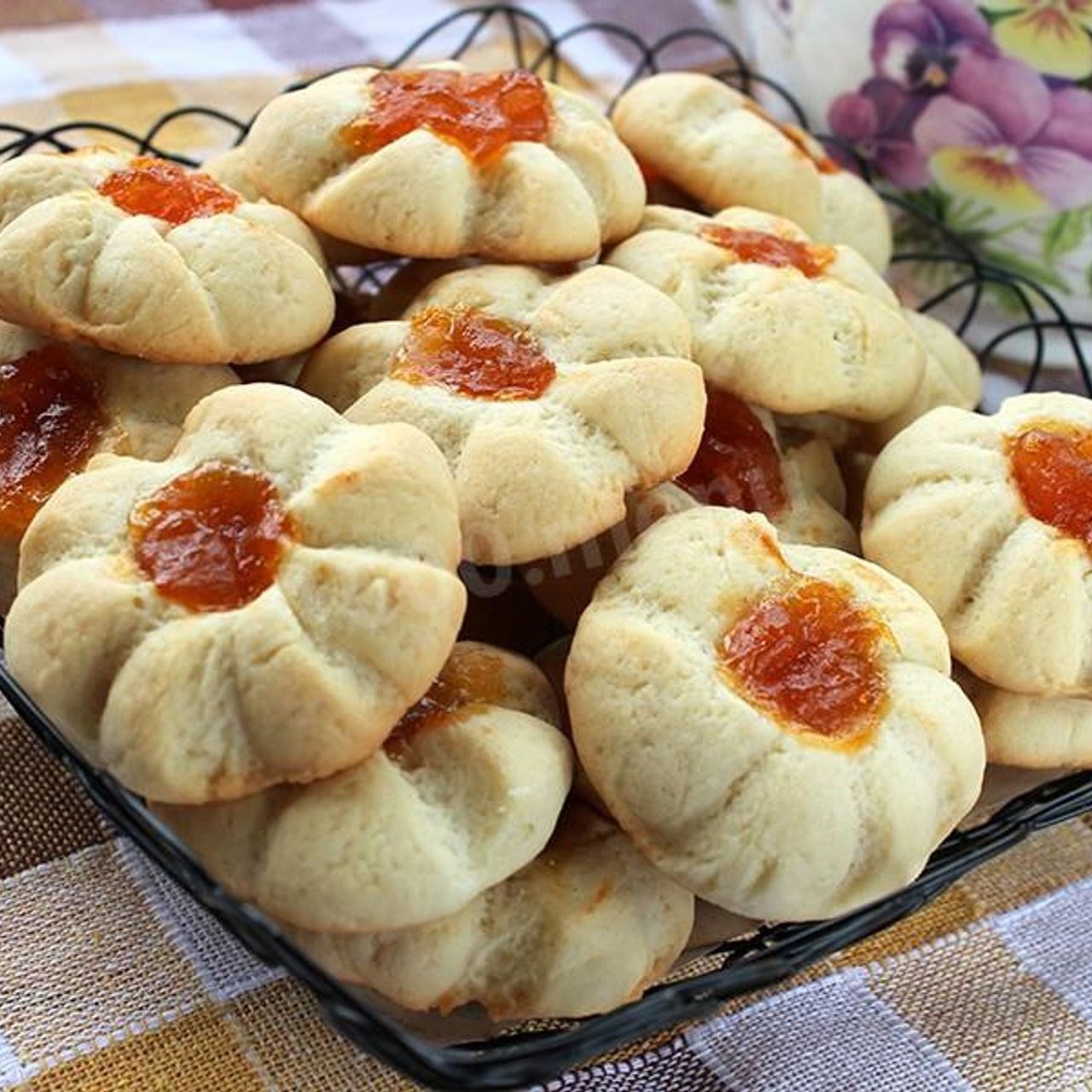 Курабье с ликером