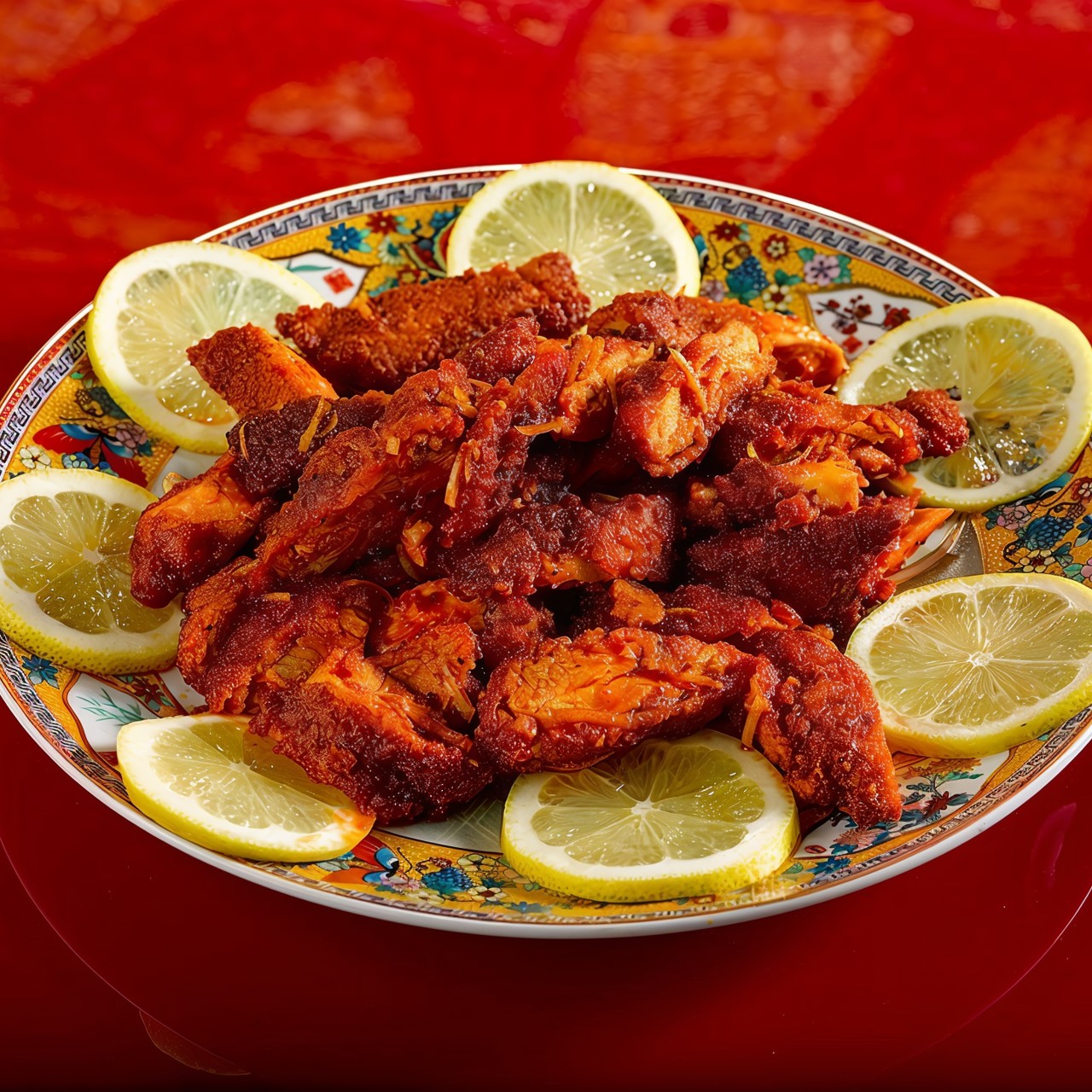 Курица-лимон