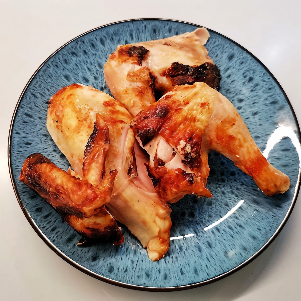 Курица на соли в томатном маринаде