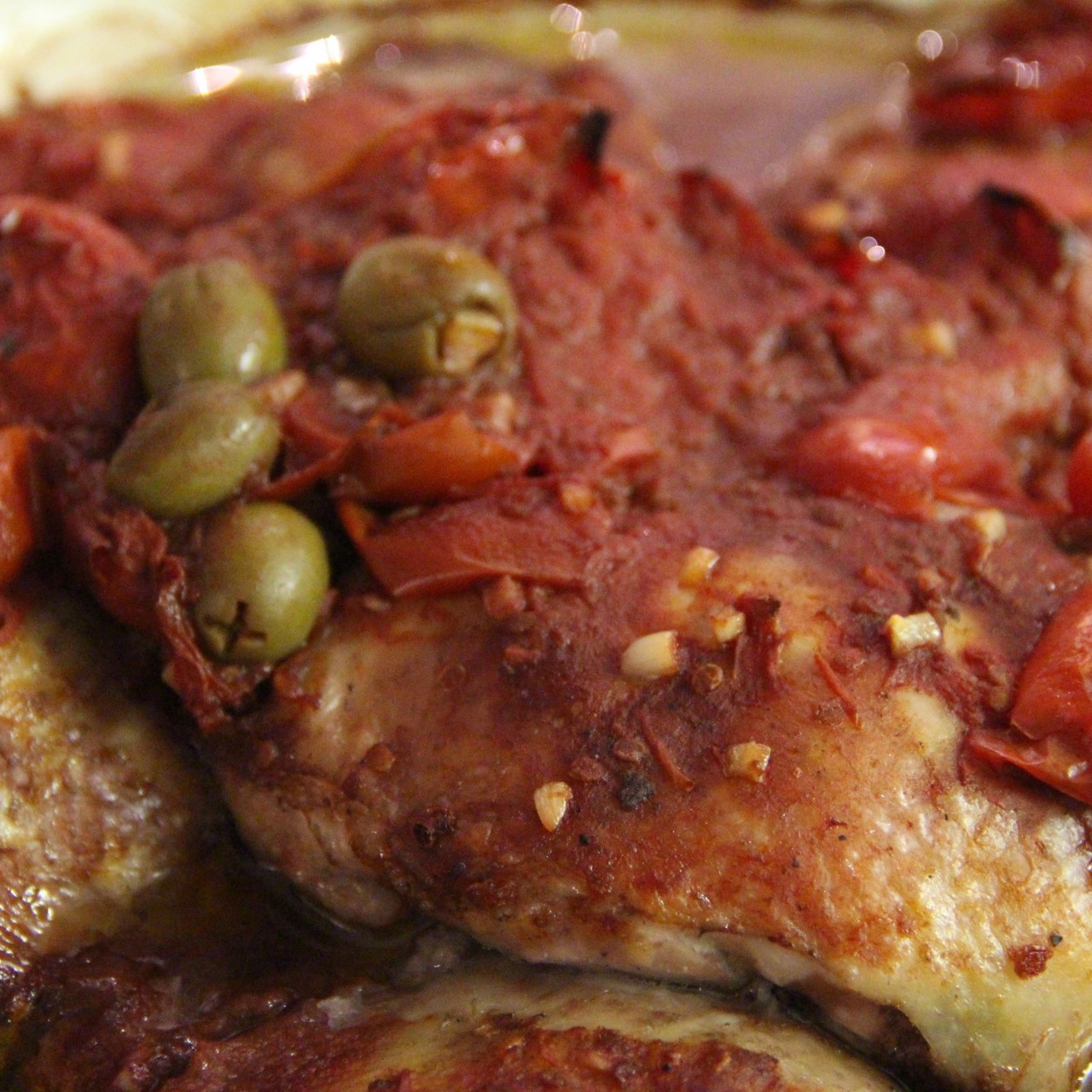 Курица по-итальянски Каччиаторе