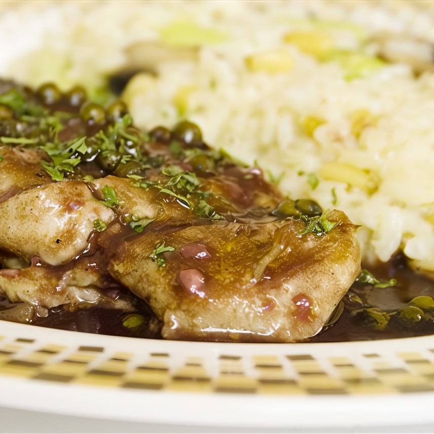 Курица с лаймом и кориандром