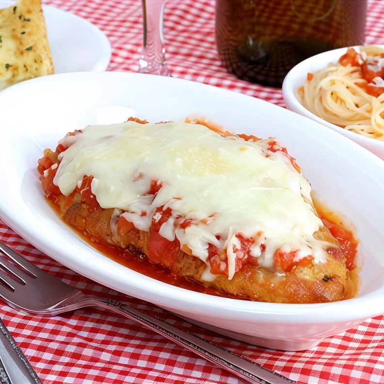 Курица с моцареллой