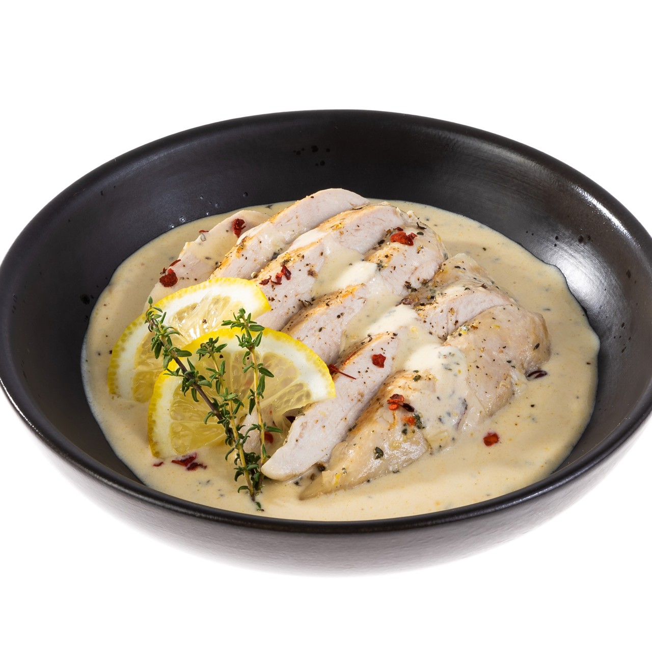 Курица с тимьяном и лимоном