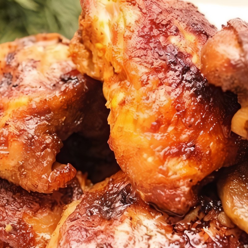 Курица в кунжутном масле